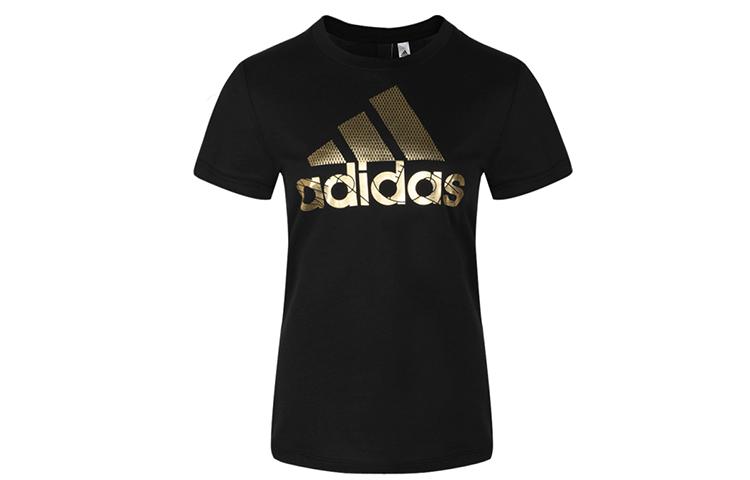 Adidas Set in Sleeve T Shirt Women s Black DV3025 S