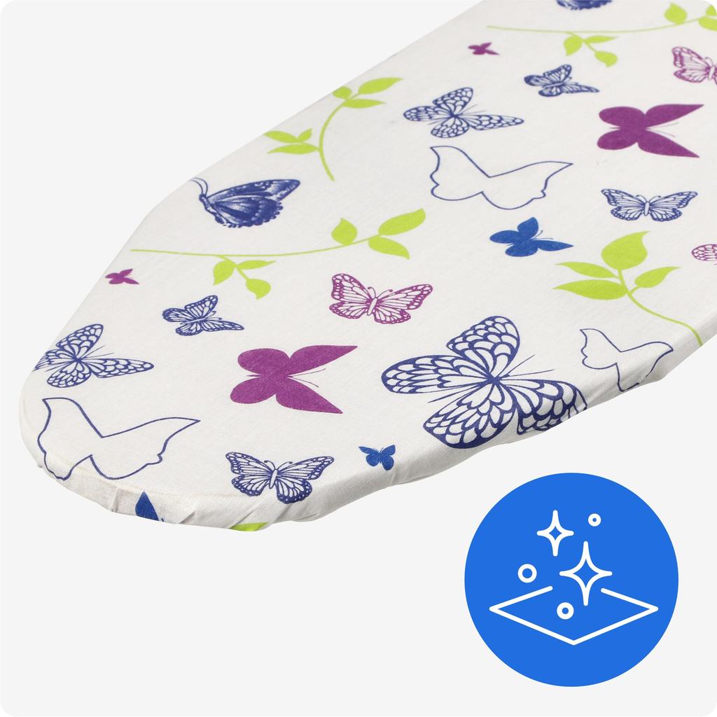 KADAX Deska Do Prasowania Składana 100x30cm Lekka Uchwyt Na Żelazko Standardowa