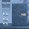 Custom Logo A5/B5 Leather Notebook Gift Set for Office Meetings
