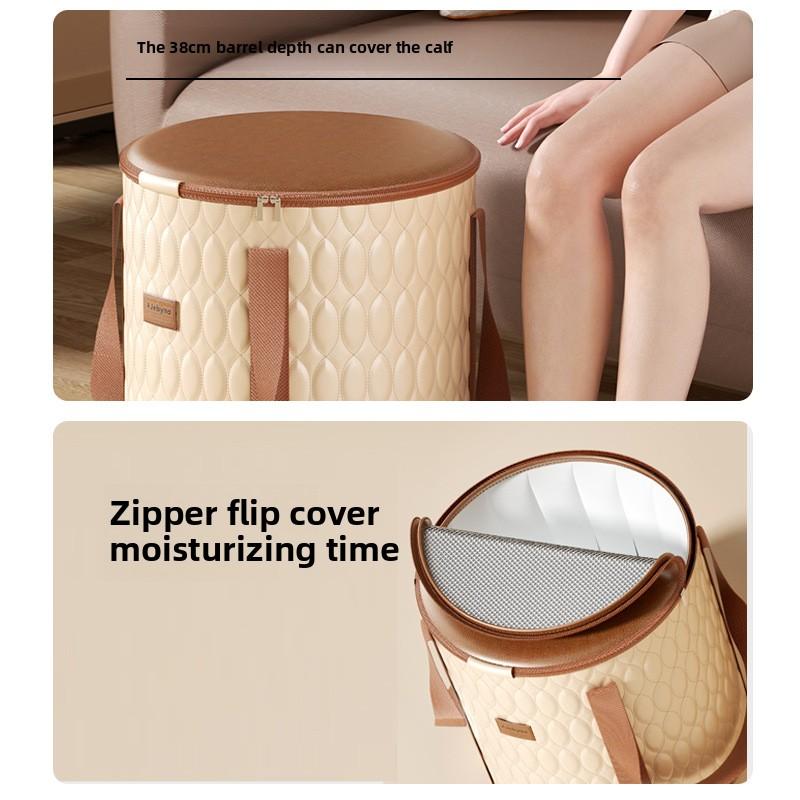 Cadă de baie pliabilă portabilă pentru picioare, bazin pliabil pentru picioare, spa pentru picioare de călătorie