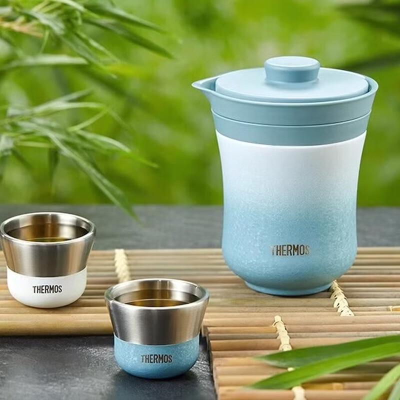 THERMOS TCMU-200F Портативный термоизолированный дорожный набор для чая