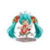 Nendoroid Hatsune Miku Black Maneki Miku Ver Q Version Pvc Anime Actionfigur Samlarbar Modell Leksak