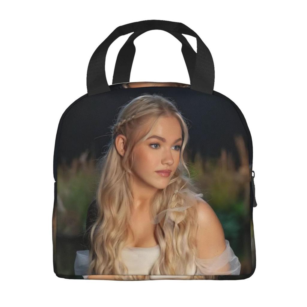 Freya Skye Singer Tour 2026 Thermal Insulated Lunch Bag for Travel Portable Food Container Bags Cooler Thermal Lunch Boxes