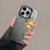 Line Winnie the Strawberry Bear for Apple 17promax mobile phone case iPhone16 color silver 14 cute 13 sets 15