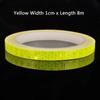 5 Colors Safety Reflective Warning Stickers Waterproof Outdoor Bicycle Rim Reflective Tapes For Bikes Bicycles Motorcycle Decor