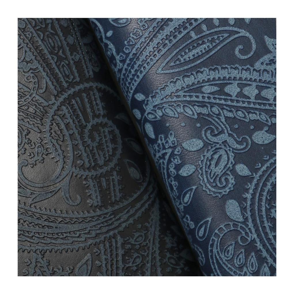 Etui na klucze Skóra bydlęca Kluczyk Smart ZYS193 Paisley Blue [Buggy Port] [64]