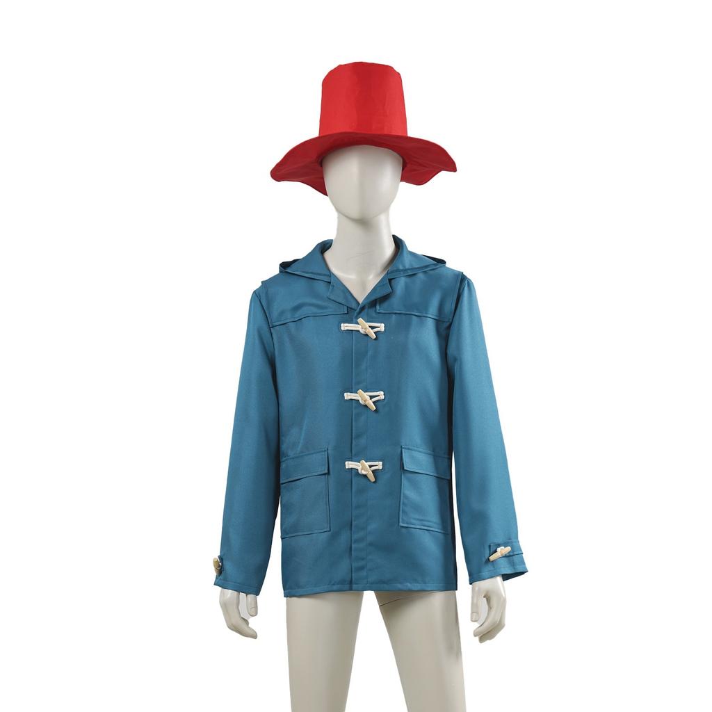 Paddington bear cos suit Paddington bear blue coat movie role performance suit C suit