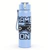 1PC Game On Racing Motorcycle Logo 750ml Color Plastic Water Bottle Leakproof Flip Straw Lid For Sports Office Home Use