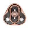 Hand Spinner Three-layer Dual Slider Spiral Texture Rotating Non-slip Stress Relief