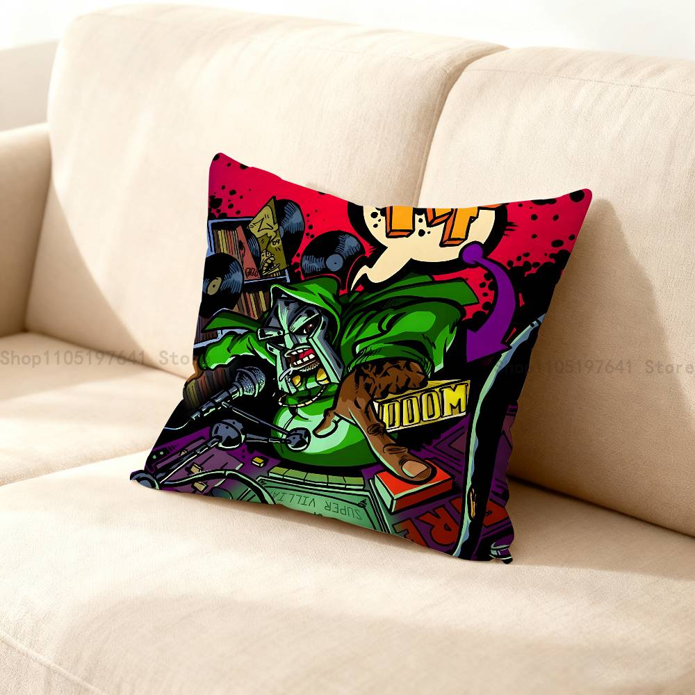 MF Rapper D-Doom Pillow Case Cushion Cover Home Decor Birthday Gift Pillowcover