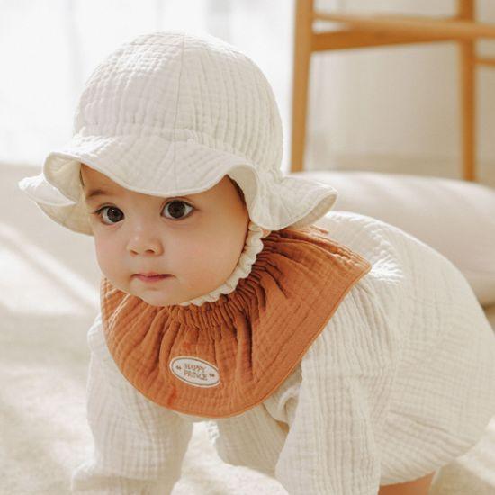 Happy Prince Happy Bebe Double Gauze Sun Hat (3 Colors)