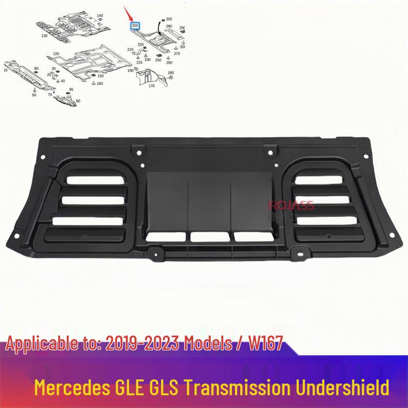 

Compatible Protection Plate for Mercedes GLE350 GLS450 Gearbox, Transmission, Front Bumper, Engine, and Chassis. Gearbox Guard [Domestic]