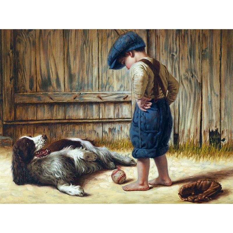 5D Diy Diamond Painting Landscape Garden Child Cross Stitch Kits Full Round Drill Embroidery Mosaic Art Picture Home Decor Gift