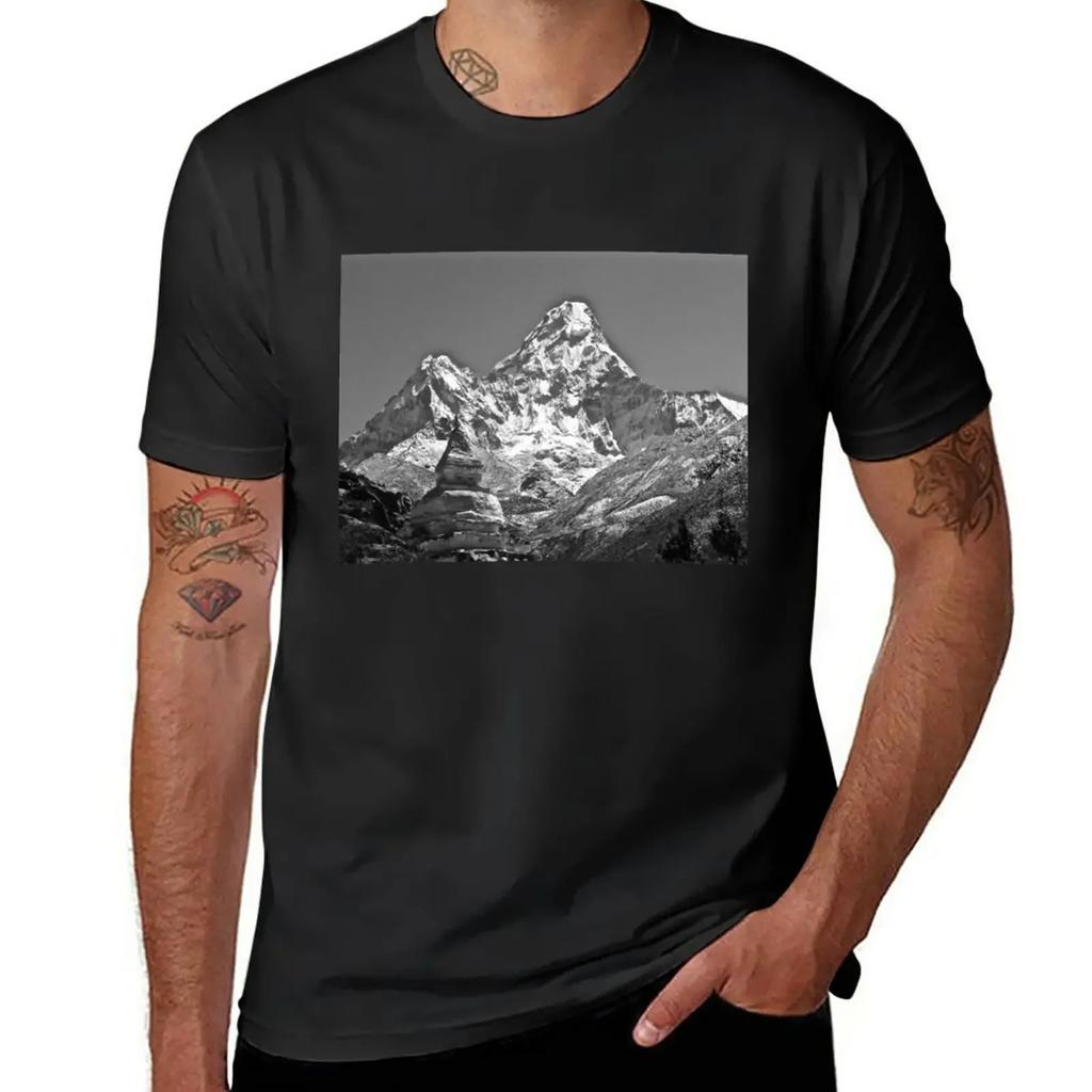 Ama Dablam T-Shirt customs kawaii clothes vintage clothes for men