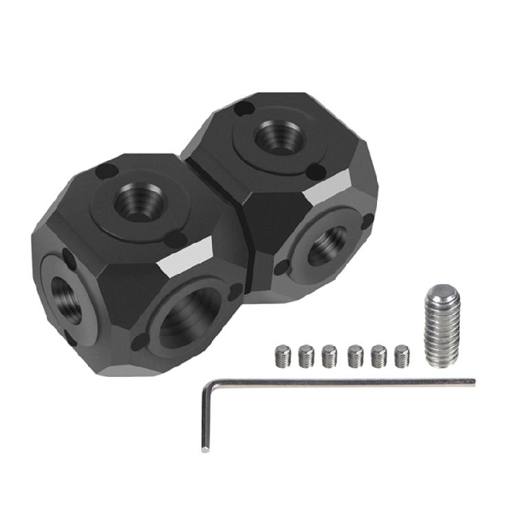 

Metal Screw Adapter Versatile 1/4 3/8 Converter Adaptor with Wrench & Screws 1