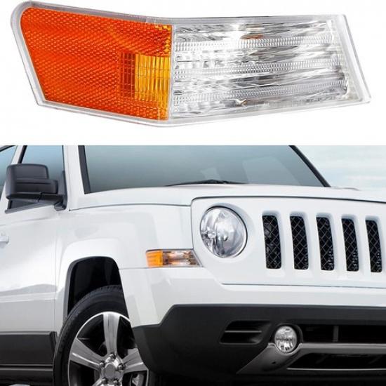 1x Front Right Parking Turn Signal Marker Light Len For Jeep Patriot 68004180AC