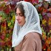 Lace Shawl Veil Head Scarf for Wedding Head Covering Shawl Bridal Veil Eastern Orthodox Church Veil for Formal