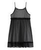 Naked Surf Club Dot Mesh Layered Long Dress (Black)