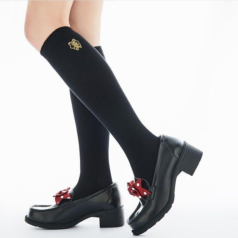 New sweet grandma shoes microfiber leather material Beijing college style authentic uniform shoes summer new