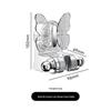 JINGRUIXIANG Suction Cup Shower Head Holder with Storage Shelf