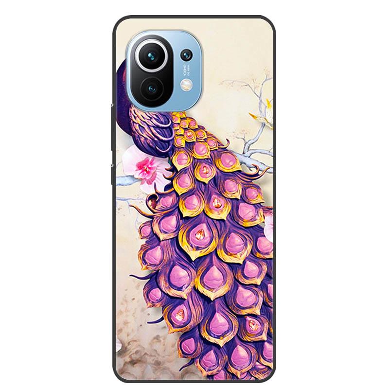 For Xiaomi 11 Lite 5G NE Case Protective Silicone TPU Phone Cases for Xiaomi Mi 11 Lite 5G Shockproof Covers 11Lite Soft Fundas