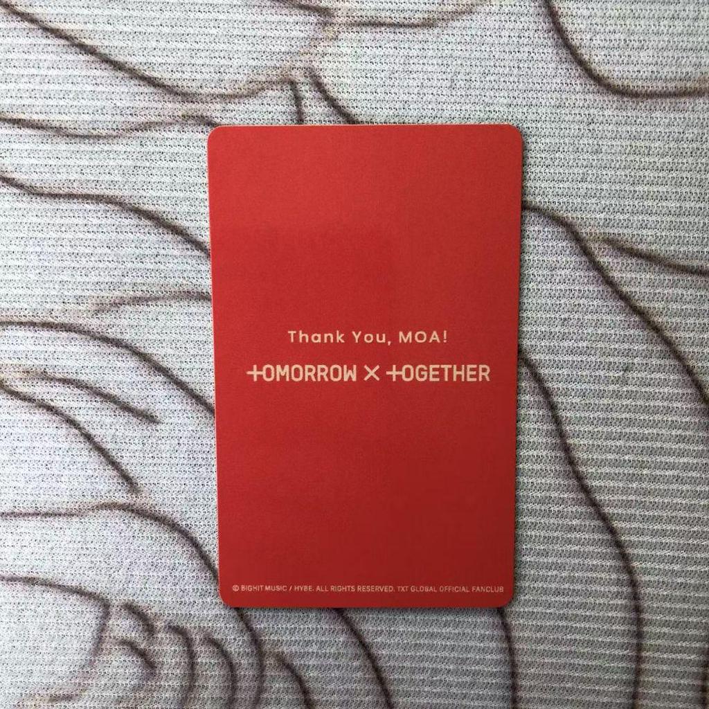 [USED] TXT Fan Live Japan MOAZONE Fanmeeting FC Yeonjun Trading Card