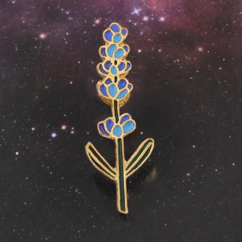 Spilla da donna con bottone a forma di fiore smaltato, spilla da donna, regalo di San Valentino