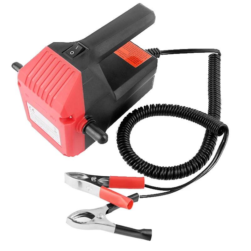 Car Engine Oil Pump 12V Electric Oil Diesel Fluid Sump Extractor Scavenge Exchange Fuel Transfer Suction Pump for Boat Motorbike