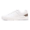 Li Ning Common 70s Comfortable Shock Absorbing Wear Resistant Low Top Skate Shoes Men Sneakers White Brown AGCT043-2