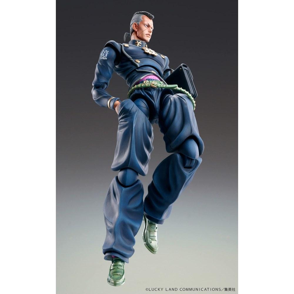 Medicos Entertainment JoJo's Bizarre Adventure Part 4 Rohan Kishibe Super Action Statue 150mm PVC ABS Nylon Movable Figure