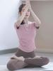 Stylish Women's Yoga & Pilates Fitness Top - 2026 New Short Sleeve Set