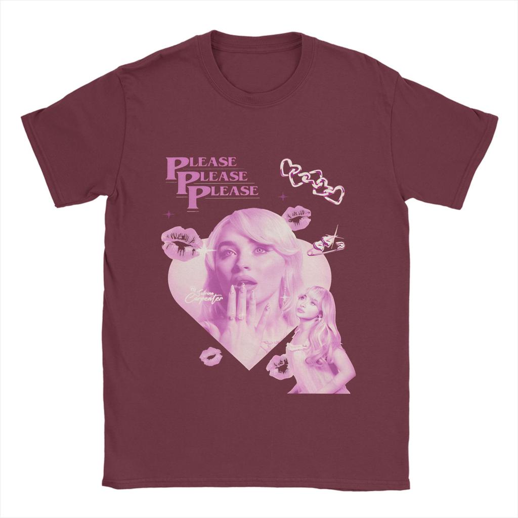 Sabrina Carpenters   T-Shirt Summer  Cotton T Shirts For Men Leisure Casual Tee Shirt Short Sleeve Y2K Funny Tees