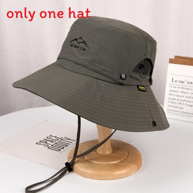 Uv Protection Cap For Travel With Waterproof Quickdry Fabric And Large Brim Suitable For All Seasons