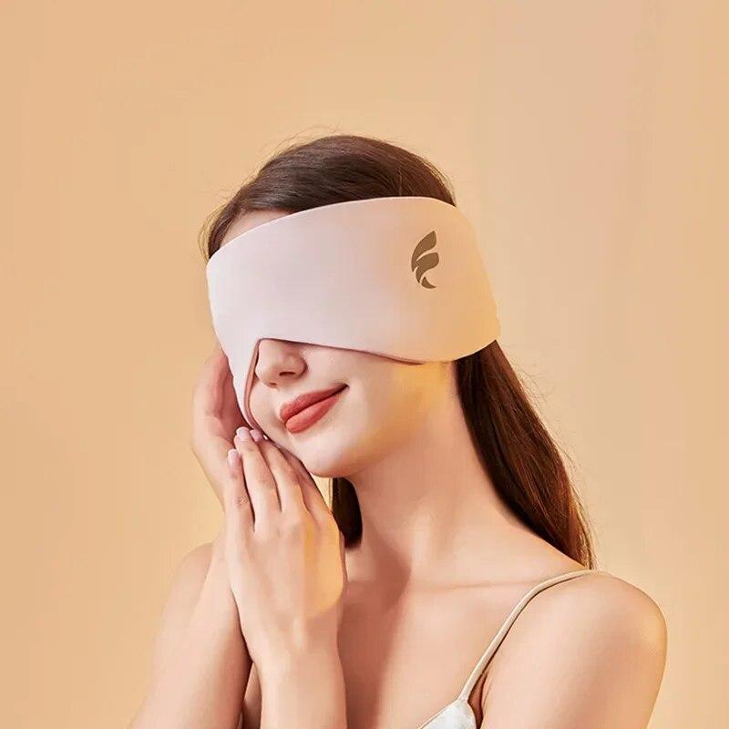 

Теплая и прохладная маска для сна двойного назначения, маска для сна, маска для сна, повязка на глаза, повязка на глаза, регулируемая маска для сна для путешествий, крышка для сна для путешествий