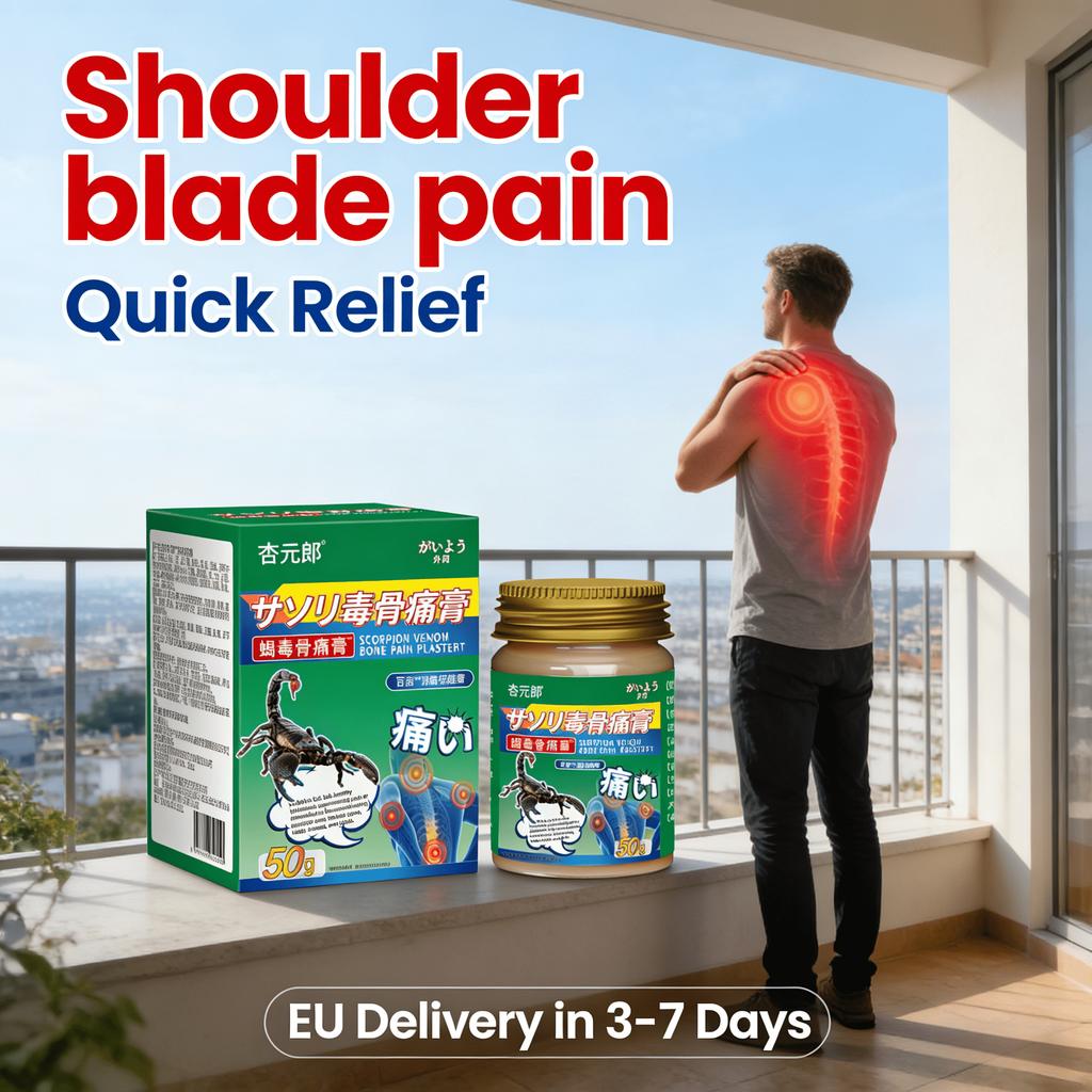 Family-Safe Shoulder Blade Comfort Balm - 100% Plant-Based