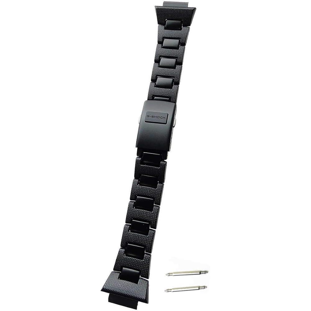 Metal core band (strap) with spring bars for Casio GW-M5600BC, GW-M5610BC, GW-M5610, GW-M5610U, and GW-M5600 watches.