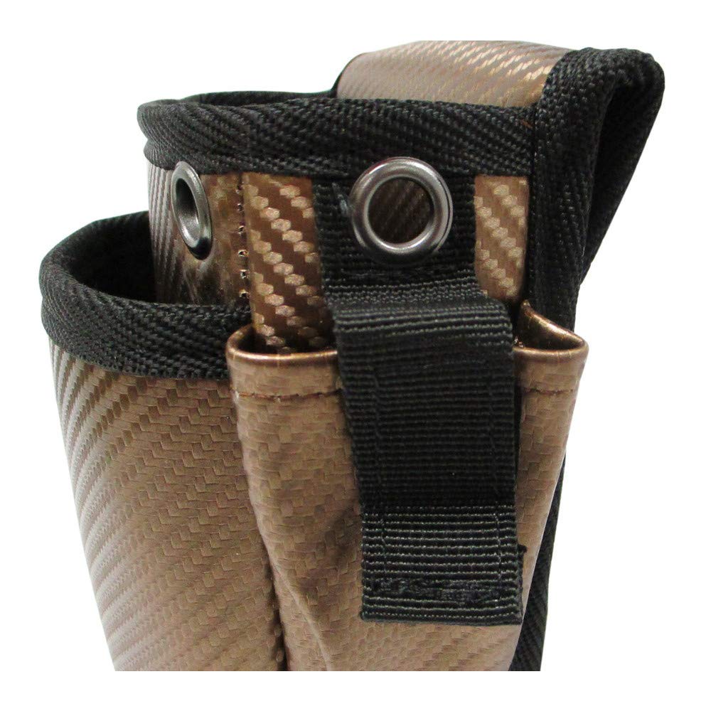 Kozuchi Worktime Small Waist Two-Drawer Pouch, Brown, WT-10BR [Used]