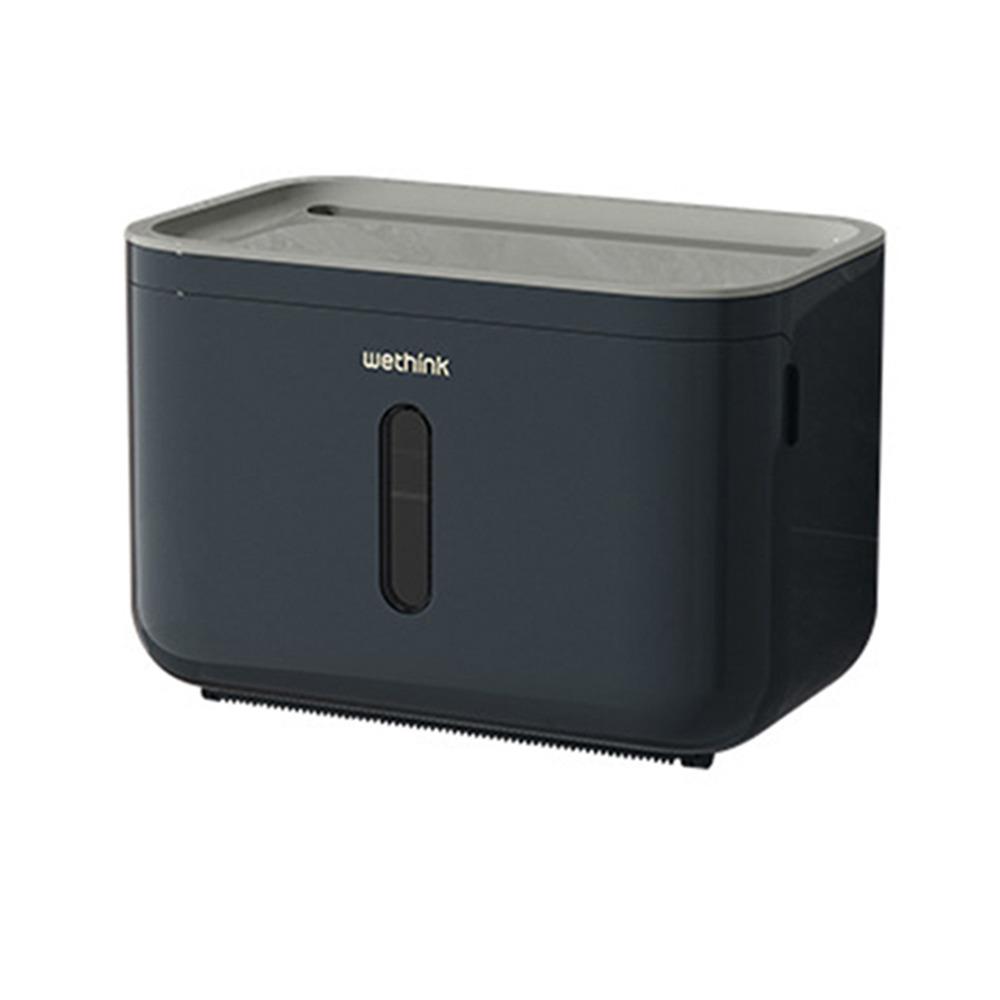 Starke Tragfähigkeit Wandmontierter Taschentuchspender Große flache Oberseite Badezimmer Papierhalter Wohnmobil-Nutzung