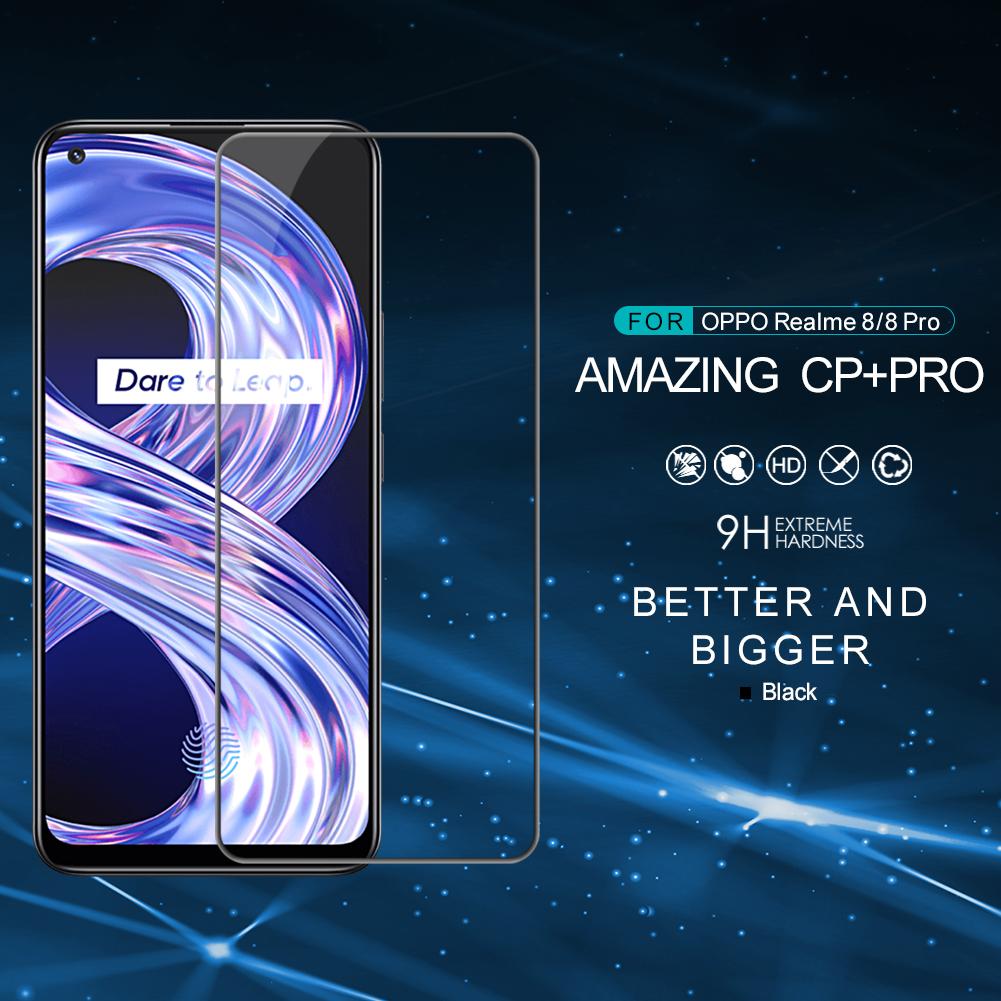 Für Realme 9 9i 10 Pro Pro+ Plus gehärtetes Glas NILLKIN CP+ Pro Anti-Explosion 9H Displayschutzglas 4G 5G