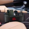 SDPE3 Car Storage Box Phone Pocket Back Seat Organizer Hanging Bag Accessories For Lexus LS LC IS350 ES300h ES300 IS250 IS220d NX350h
