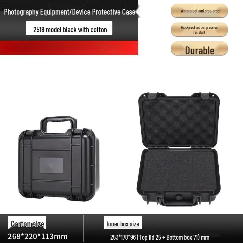 

Jundingying Waterproof Rolling Hard Case with Foam