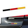 1 Stück Landesflagge Deutschland Spanien Italien Emblem Metallaufkleber Autostyling Motorradzubehör Abzeichen Etikett Autodekoration