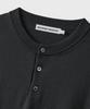 Beulaendideu Solid Henley Neck Half Knit [Graphite]