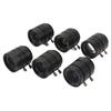 6pcs CS Mount Lens Kit 4mm to 25mm Focal Length 3MP Manual Aperture for Digital Camera