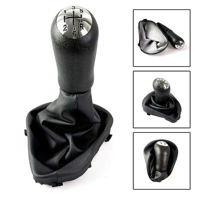 Dust Cover Included 5-speed Knob Gear Shift Cover Shift Lever Knob