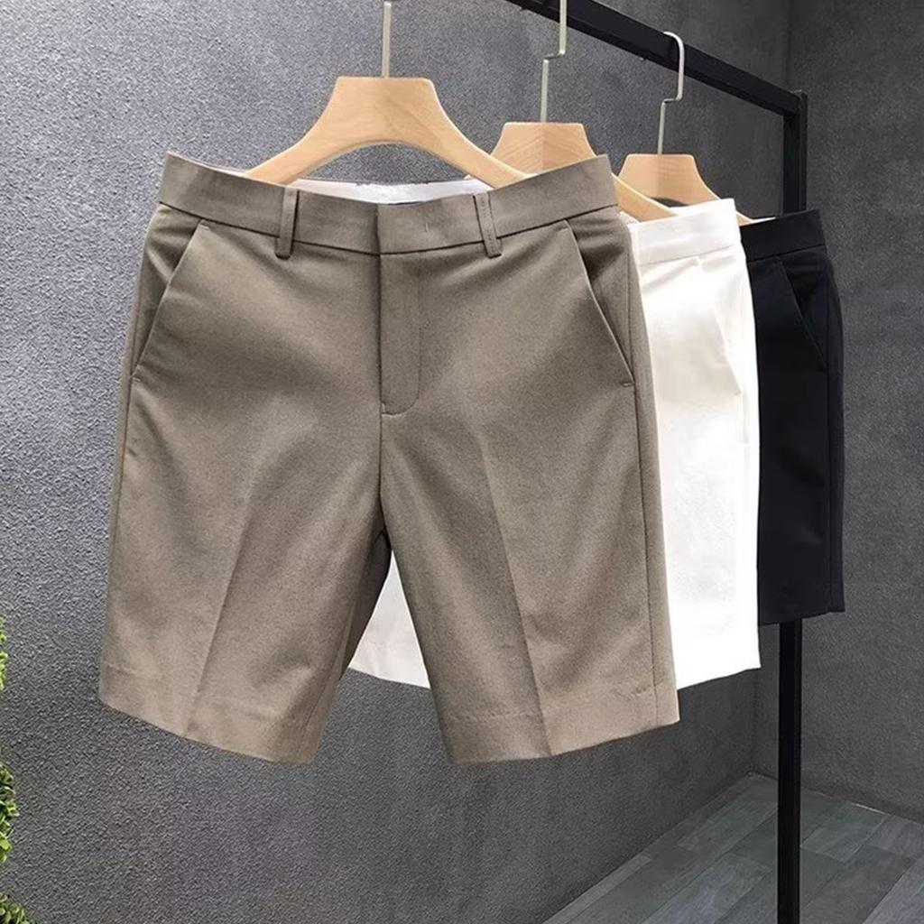 Herren Einfache Golfshorts Outdoor Sportshorts für Sport Freizeitkleidung Leichtes atmungsaktives Gewebe Kein Gürtel enthalten