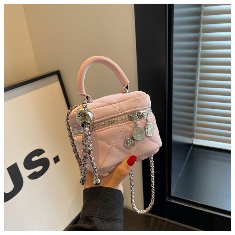 

Portable small bag women s simple diamond chain small square bag new high-end messenger bag