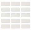PATIKIL 15 Pieces Steel Plate 22mm X 41mm Rectangle Strong