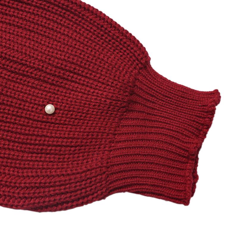 2026 Spring Valentine's Beaded V-neck Cardigan Sweater - Women's Fashion European & American Style