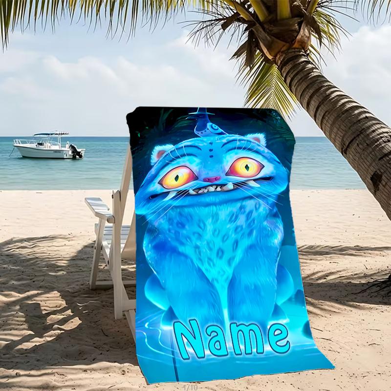 Customizable personalized beach towels Kpop Demon Hunters themed designs.Suitable for the beach, yoga, sports;ideal as beach accessories